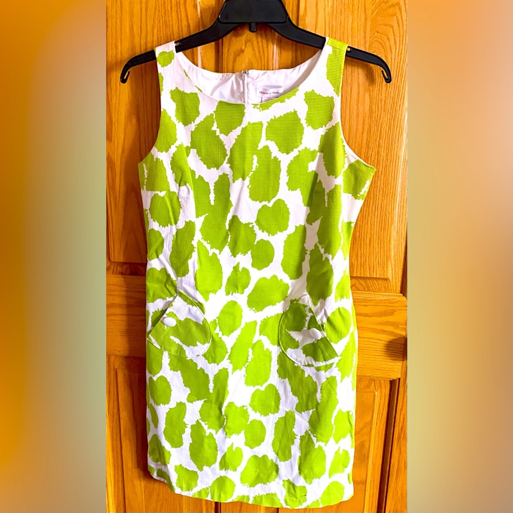 Monroe and Main bright happy sheath dress